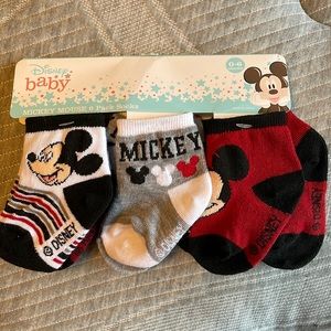 6 pack socks Mickey Mouse
